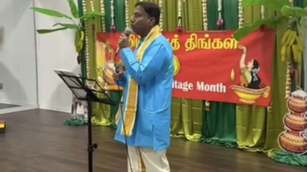 கனடாவில், நாடுகடந்த தமிழீழ அரசாங்கத்தால் நடாத்தப்பட்ட  தமிழ் மரபுத் திங்கள் விழாவில் கவுன்சிலர் நீதன